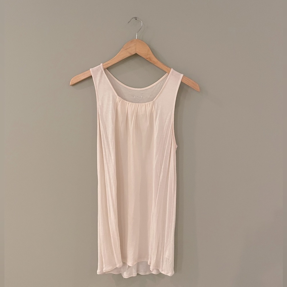 Long Cream Tank